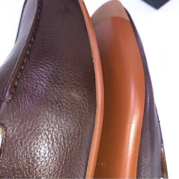 Men's The Men's Store Bloomingdale's Flat Last Push Down Loafer, 9, Brown - Picture 3 of 9